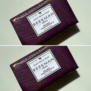 Fig 🐐🌼Beekman 1802  Set of 2 - 3.5 ounce bars of Goat Milk Soap